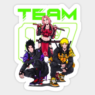 Tactical Shinobi Team 7 Sticker